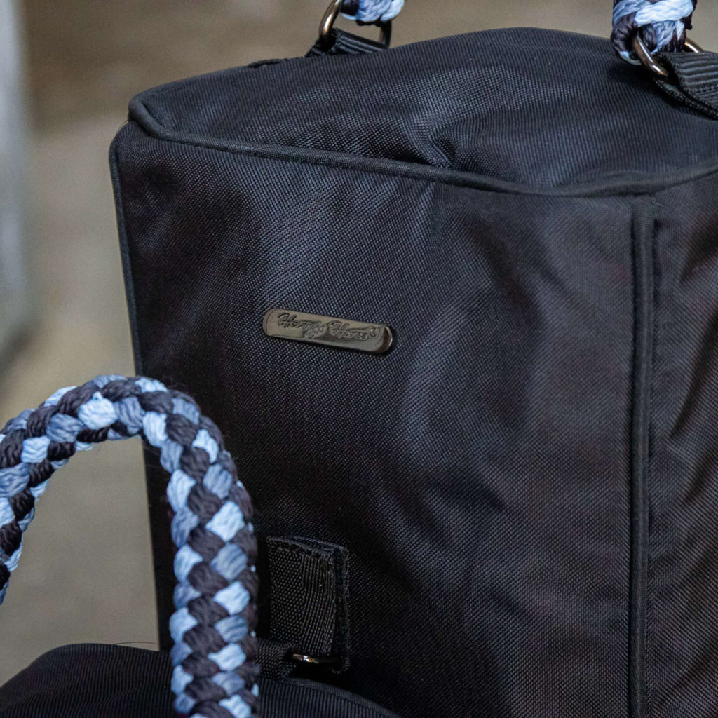 Harry's Horse Borsa per Stivali EQS AW26 con Sacca di Protezione Staccabile Black-Sand