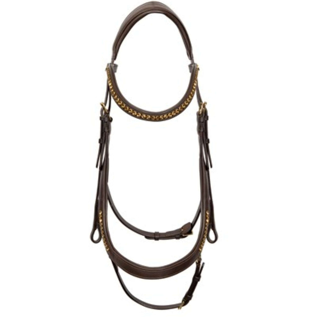 Harry's Horse Briglia Anatomic Gold Marrone