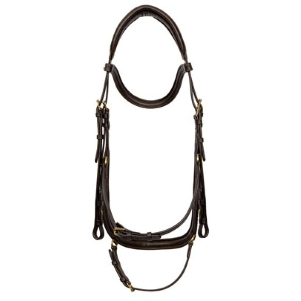 Harry's Horse Briglia Anatomic Gold Marrone