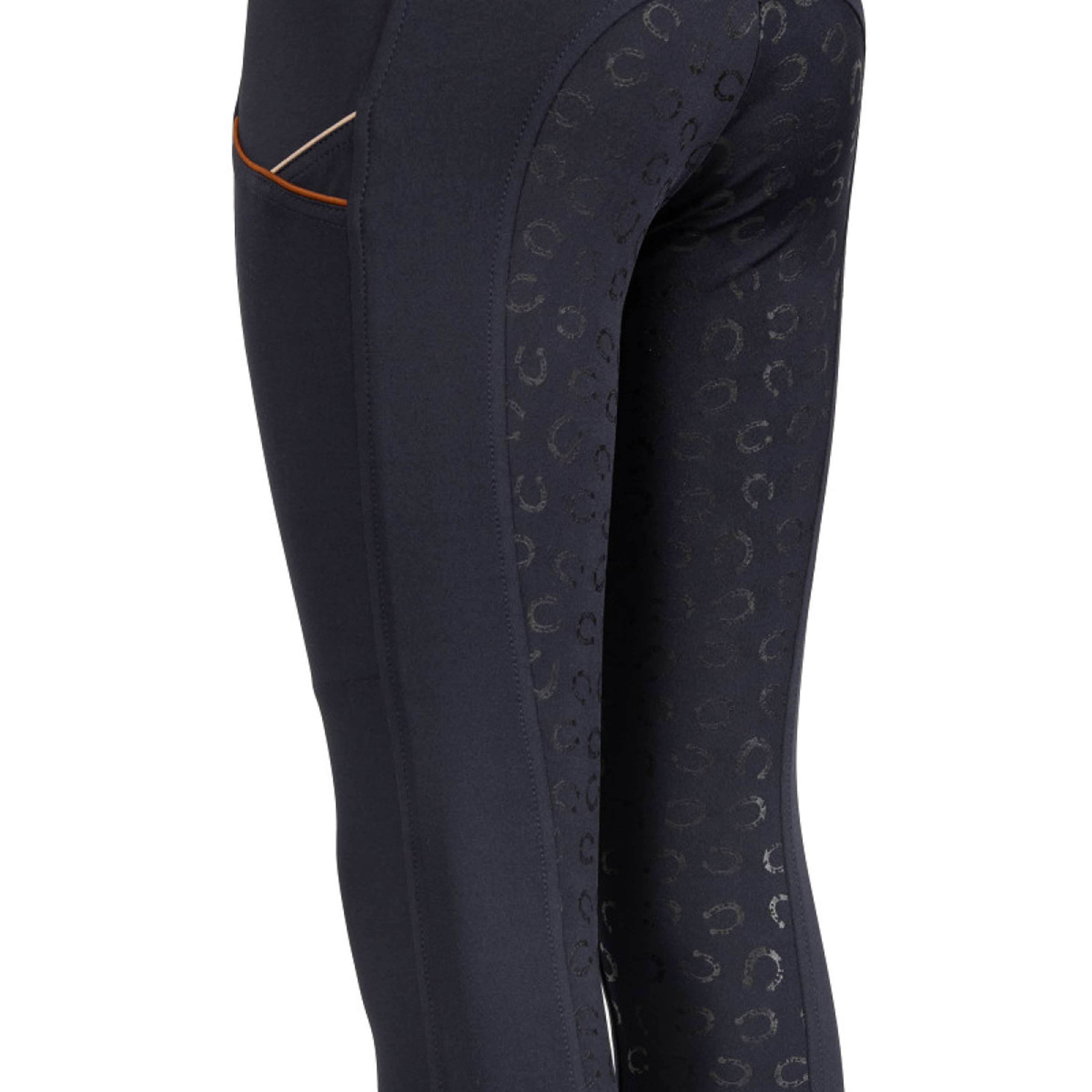Harry's Horse Leggings da Equitazione STOUT! Maverick Full Grip Total Eclipse