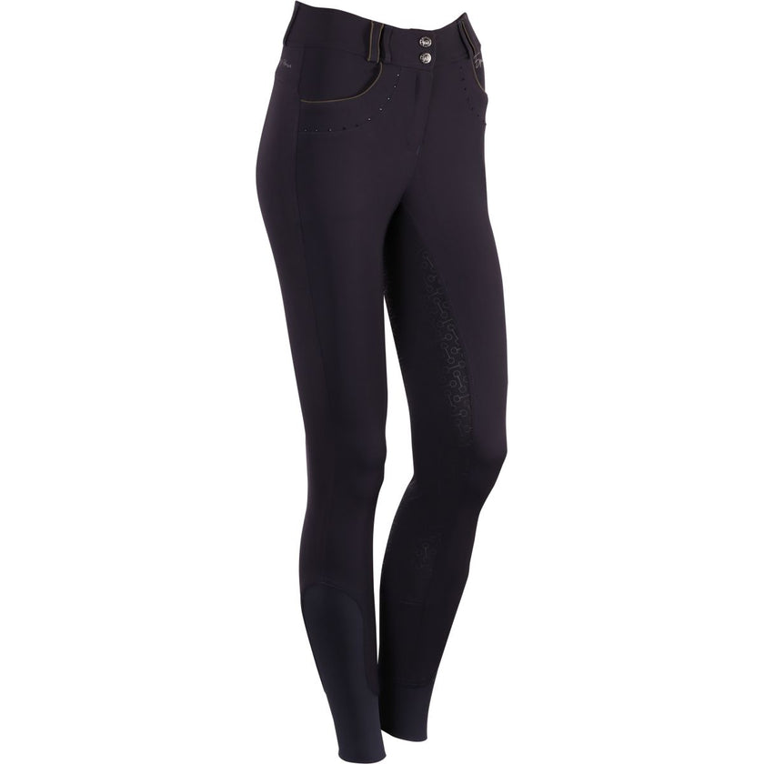 Harry's Horse Pantaloni da Equitazione Trendy Yens Full Grip Collegiate Blue