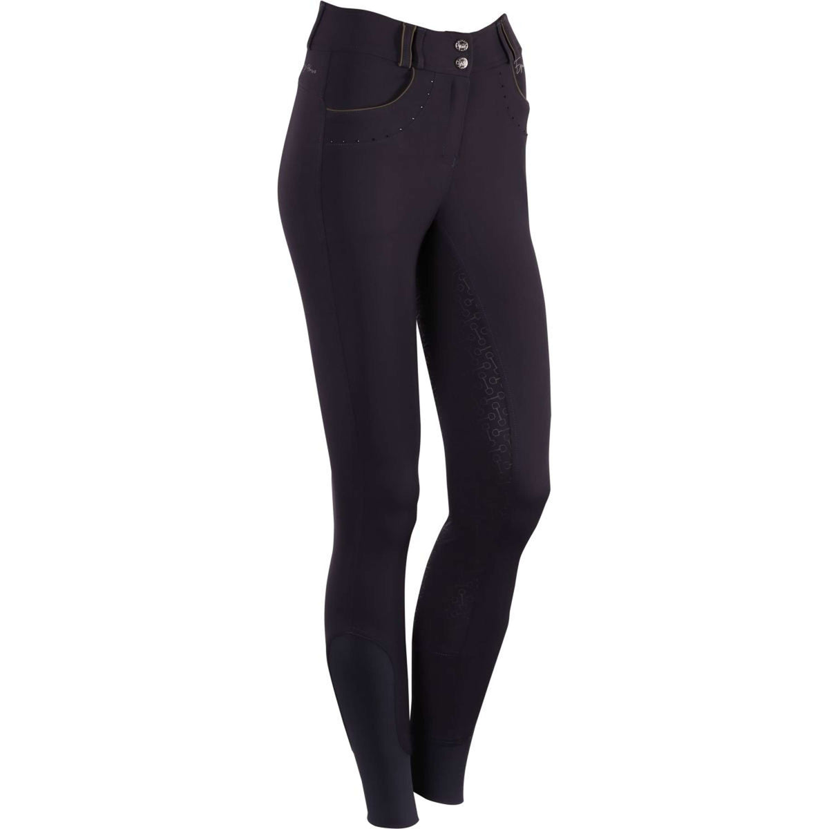 Harry's Horse Pantaloni da Equitazione Trendy Yens Full Grip Collegiate Blue