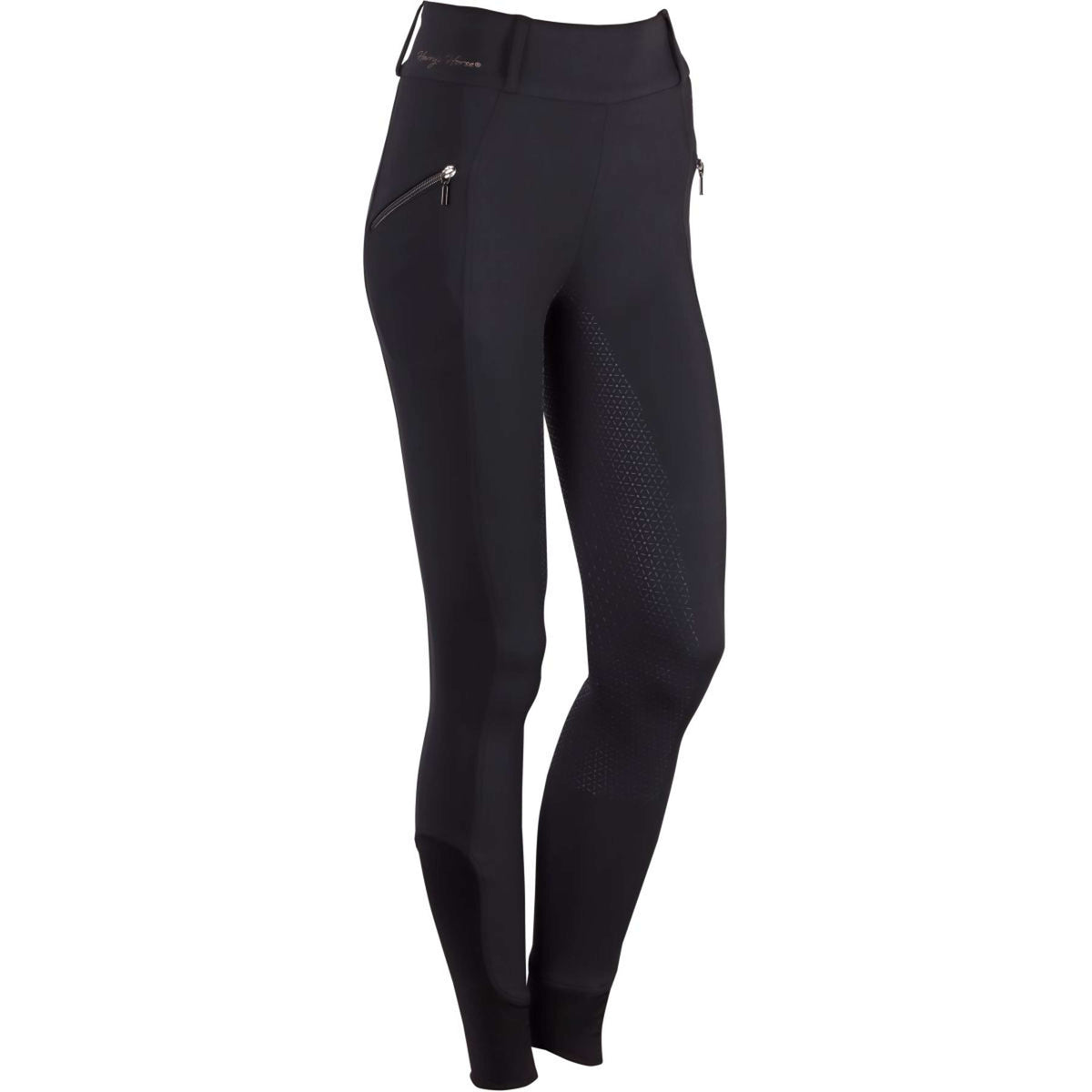 Harry's Horse Leggings da Equitazione Classy Dani Full Grip Jet Black