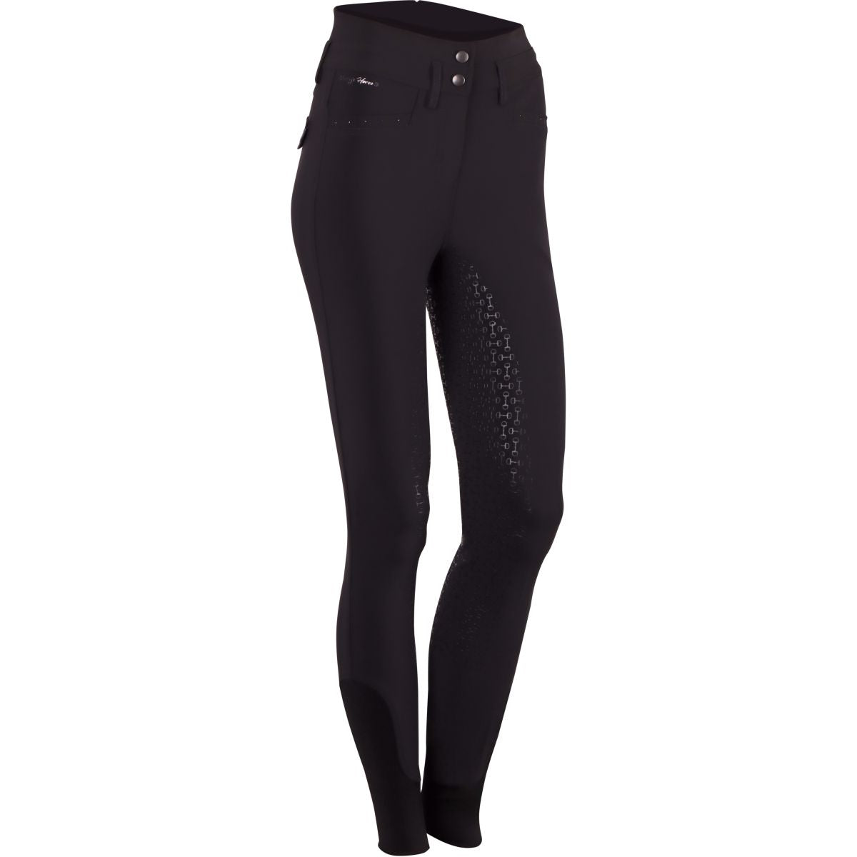 Harry's Horse Pantaloni da Equitazione Classy Roan Full Grip Jet Black
