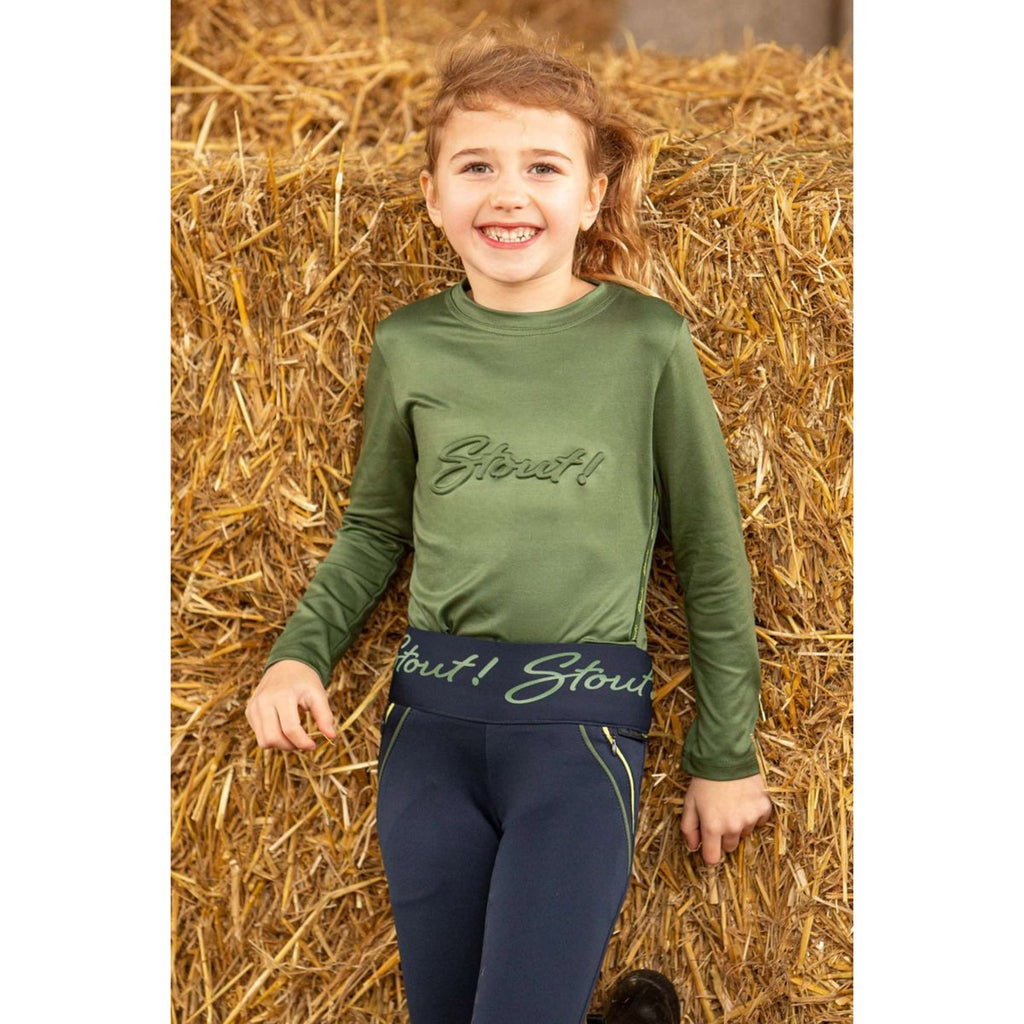 Harry's Horse Maglietta STOUT! Lime Verde militare