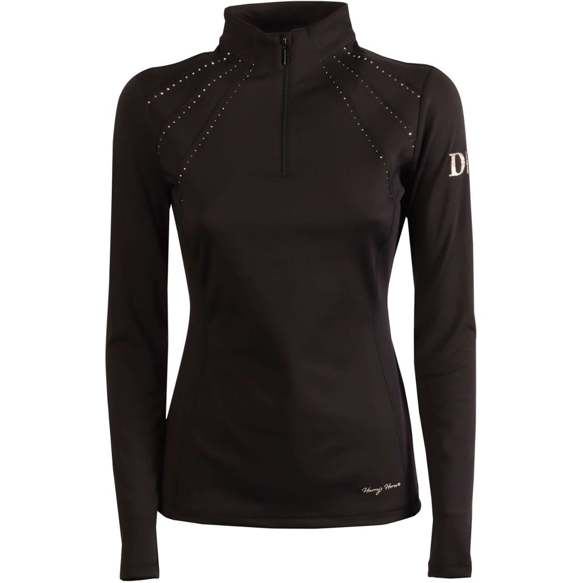 Harry's Horse Shirt Denici Cavalli Stardust Crystal Nero