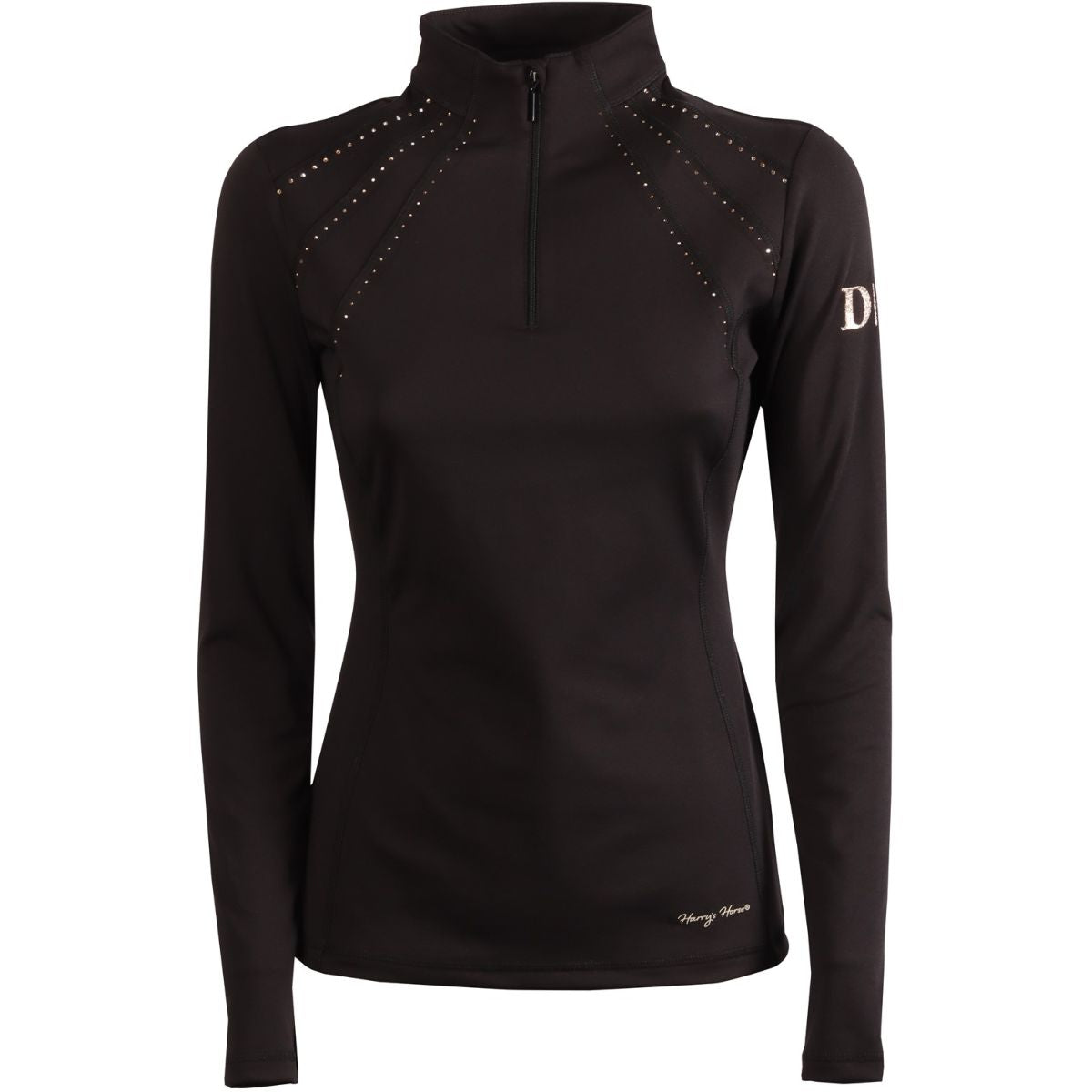 Harry's Horse Shirt Denici Cavalli Stardust Crystal Nero