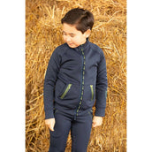 Harry's Horse Felpa con cappuccio e zip STOUT! Lime Navy