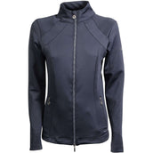 Harry's Horse Felpa con cappuccio e zip Just Ride Retro Navy