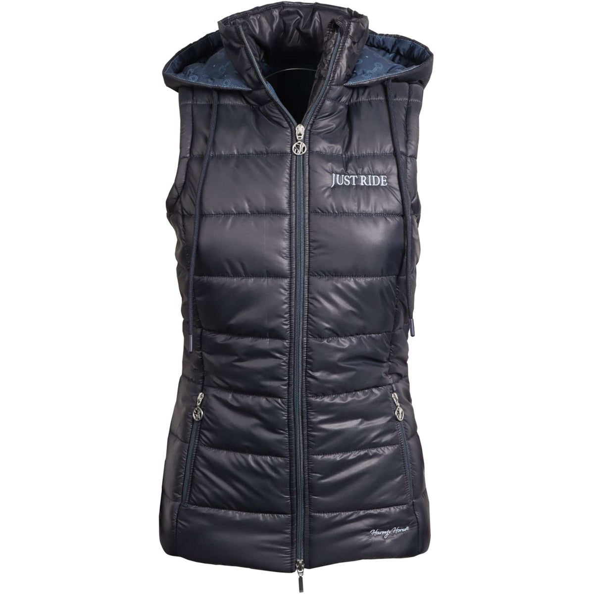 Harry's Horse Gilet Just Ride Retro Navy