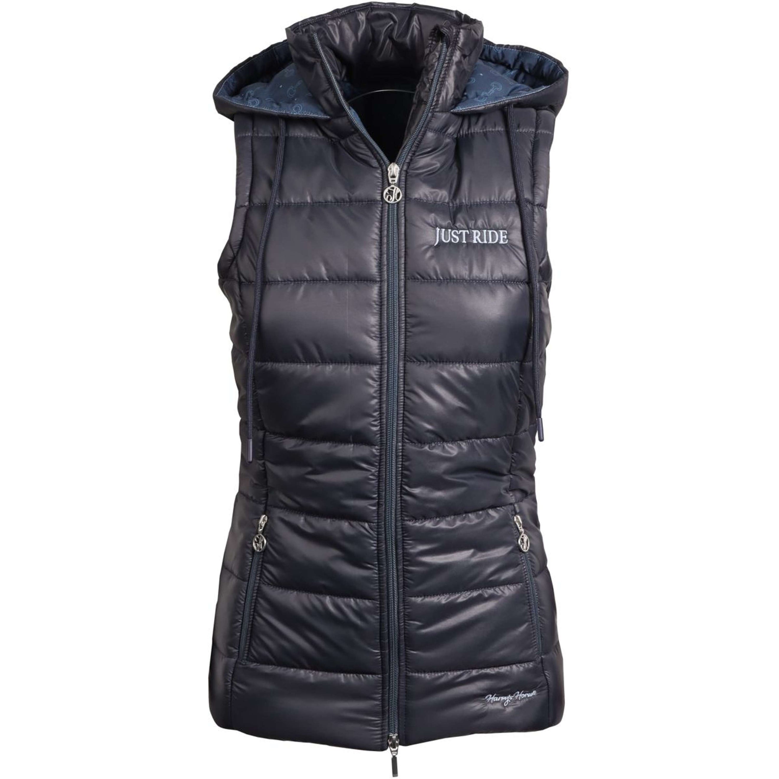 Harry's Horse Gilet Just Ride Retro Navy