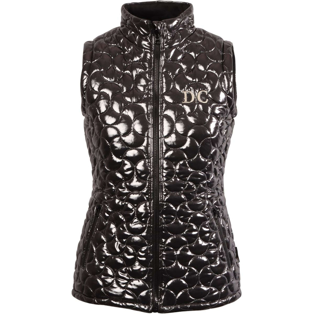 Harry's Horse Gilet Denici Cavalli Stardust Reversibile Nero