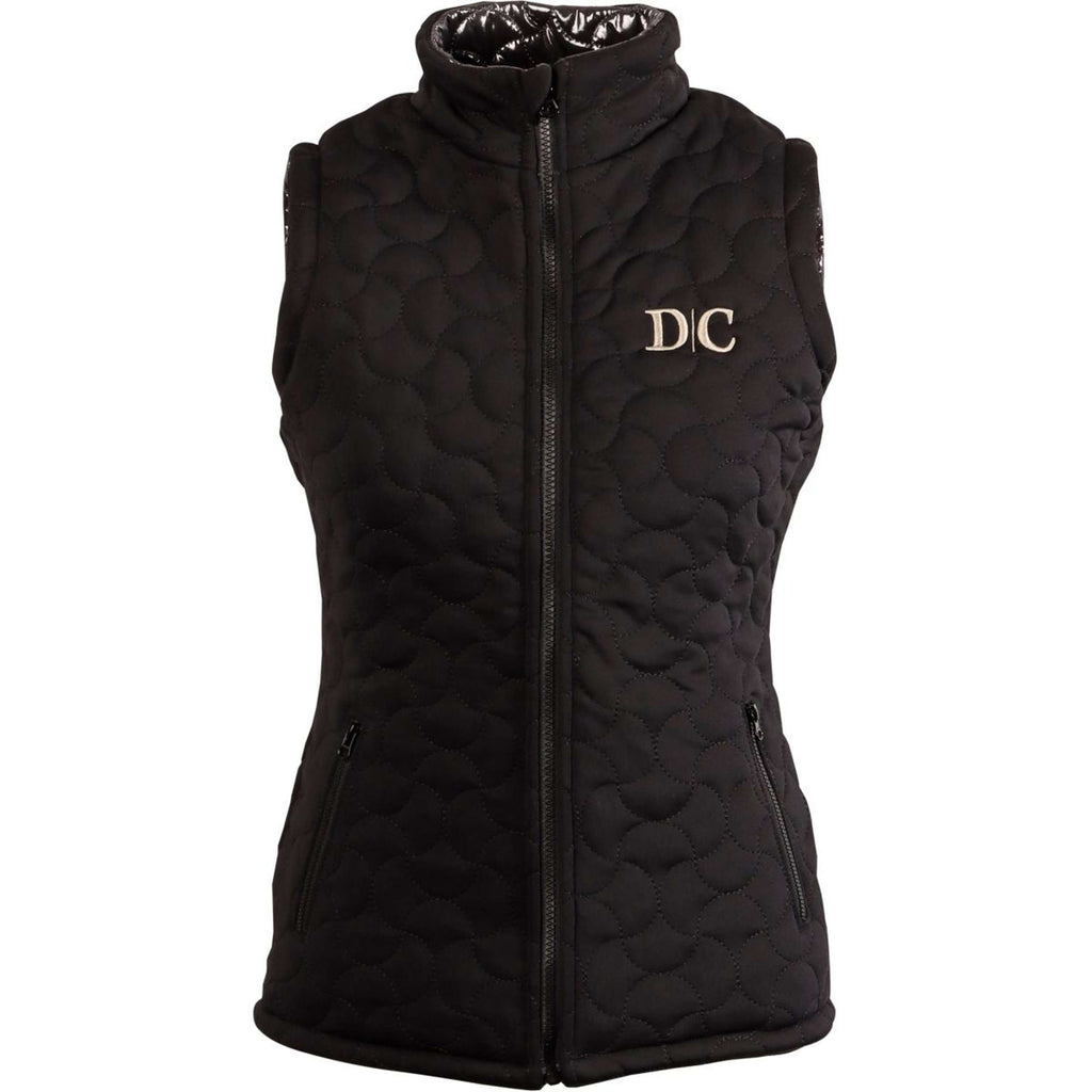 Harry's Horse Gilet Denici Cavalli Stardust Reversibile Nero