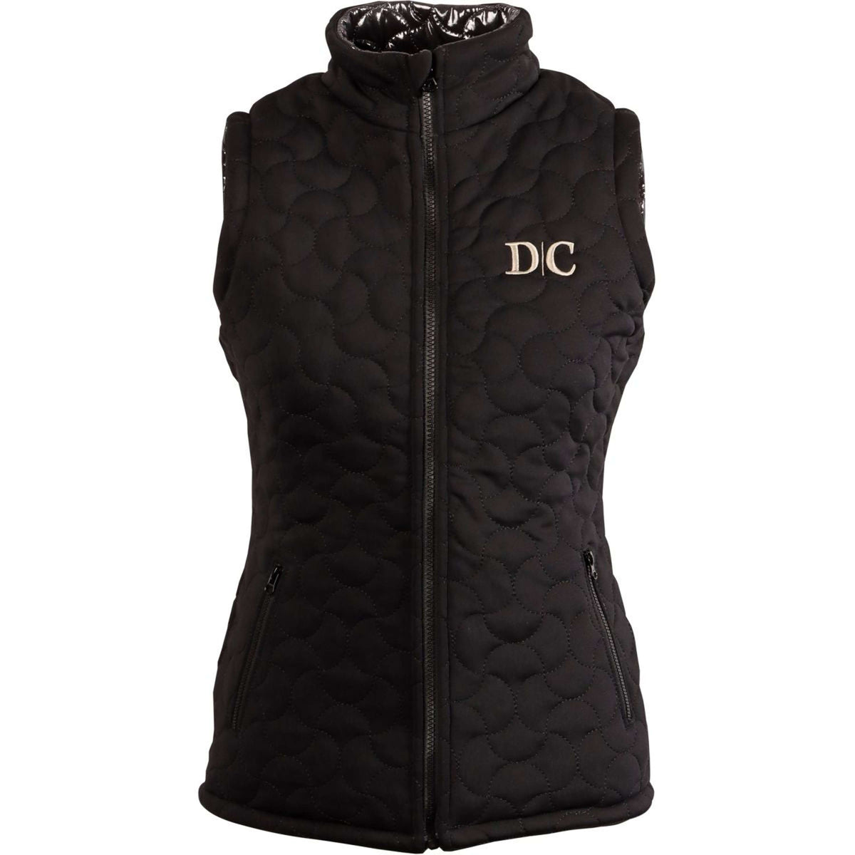 Harry's Horse Gilet Denici Cavalli Stardust Reversibile Nero