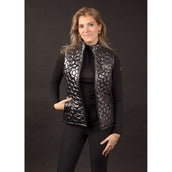 Harry's Horse Gilet Denici Cavalli Stardust Reversibile Nero