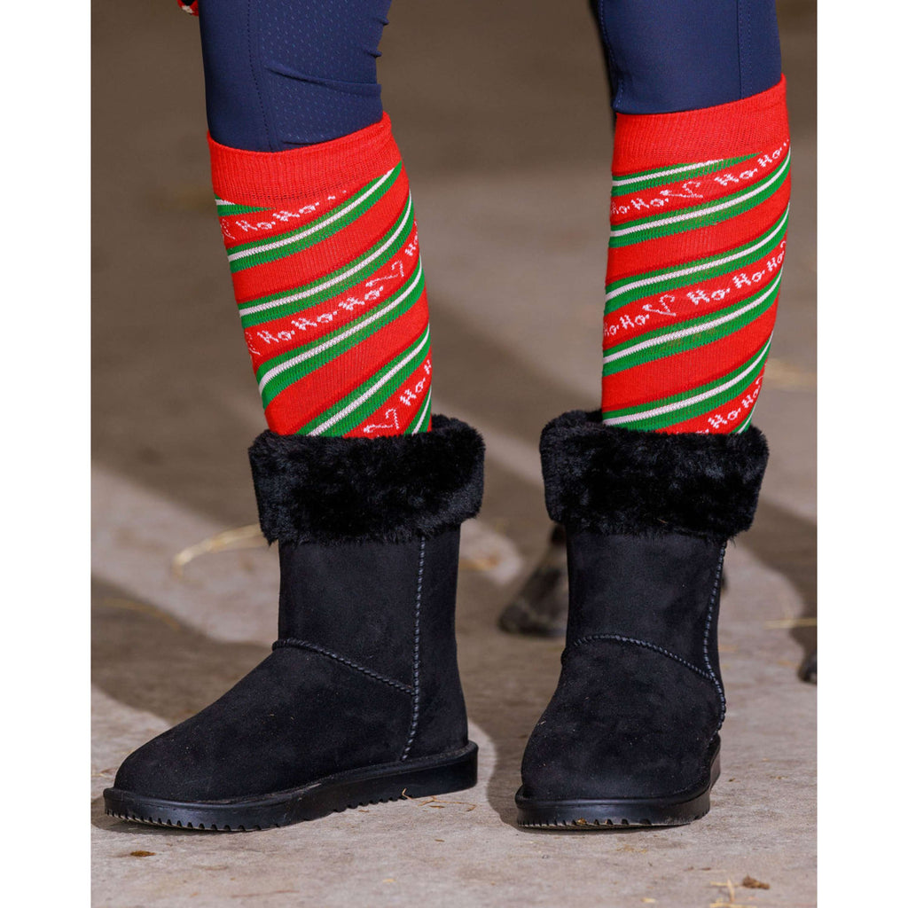 Harry's Horse Calze da Equitazione Christmas '26 Rosso