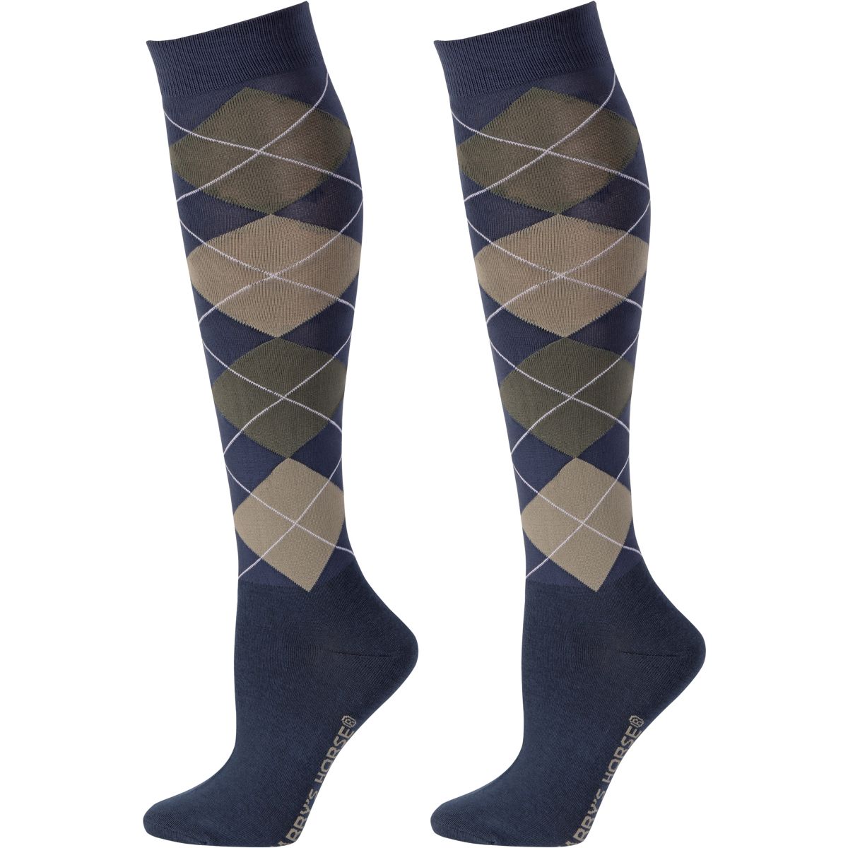 Harry's Horse Calze da Equitazione Puk Collegiate Blue