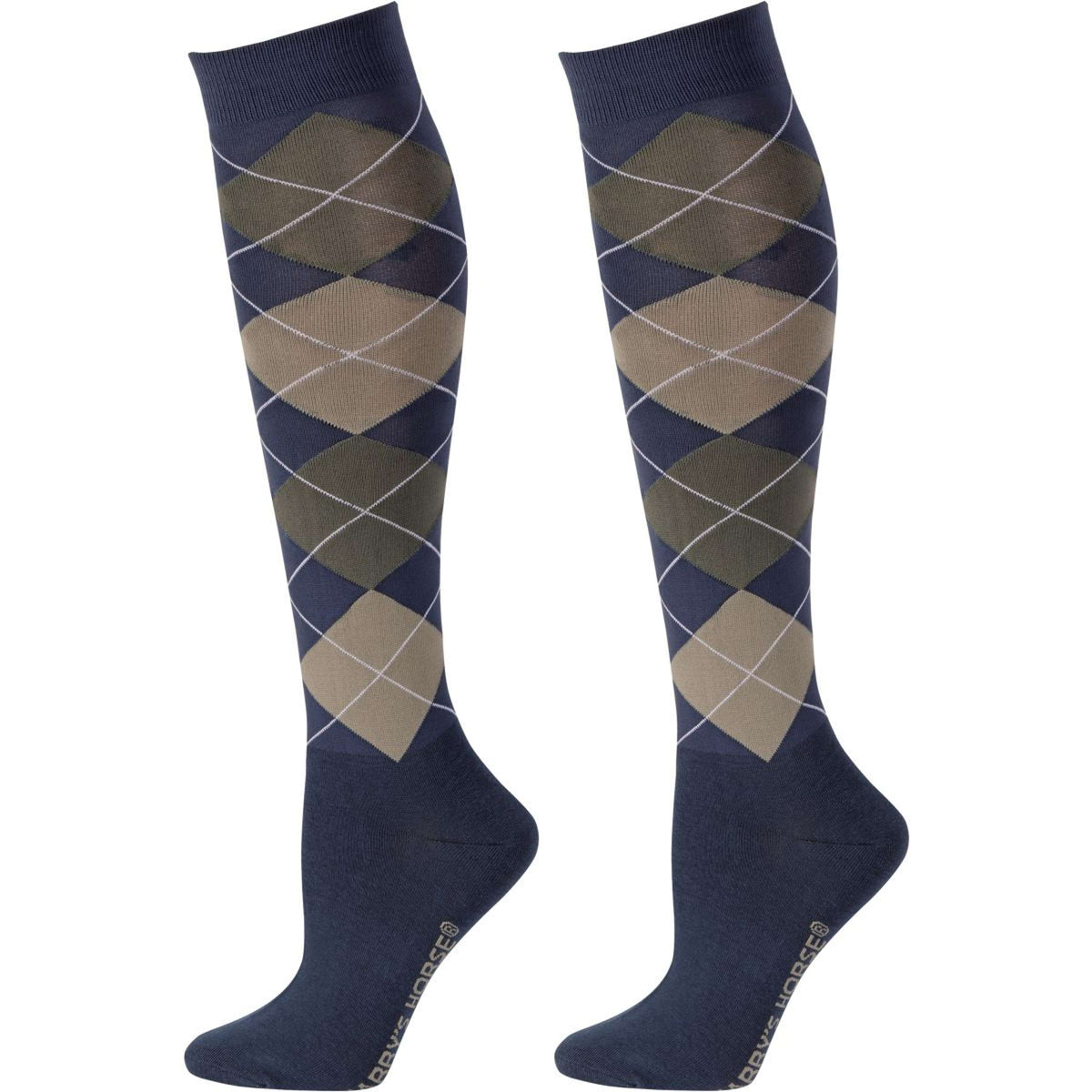 Harry's Horse Calze da Equitazione Puk Collegiate Blue