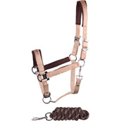 Harry's Horse Set Cavezza Satin Eli Silver Mink