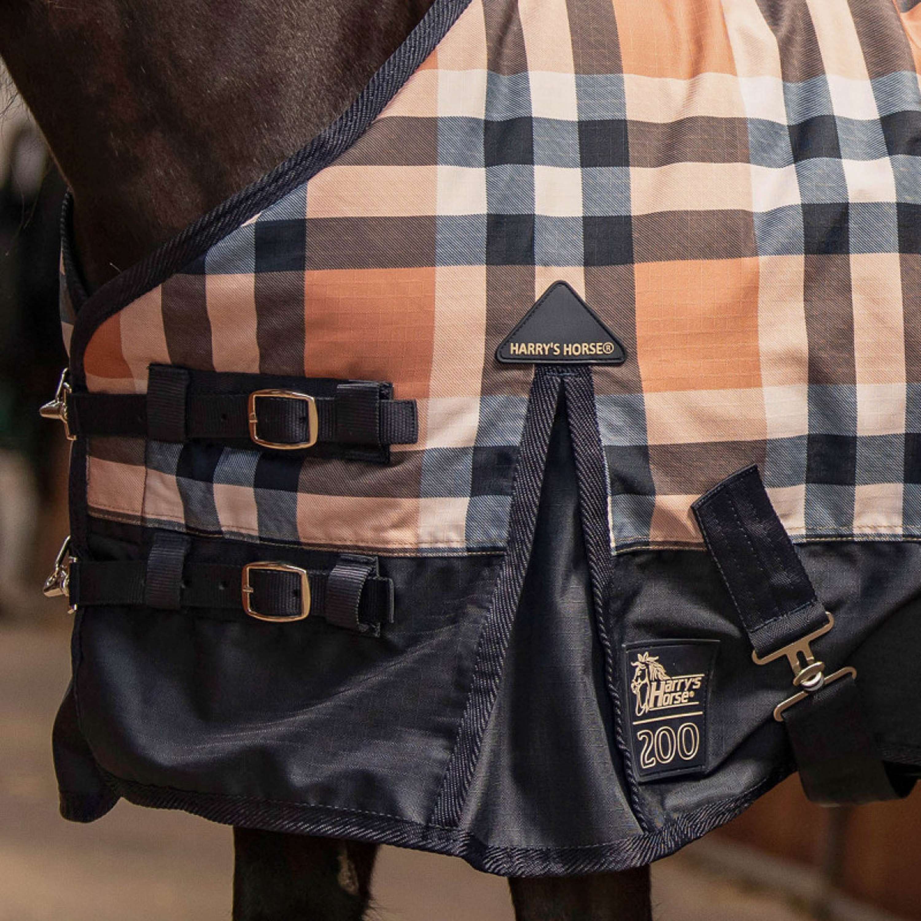 Harry's Horse Coperta Impermeabile STOUT! Maverick 200g Total Eclipse