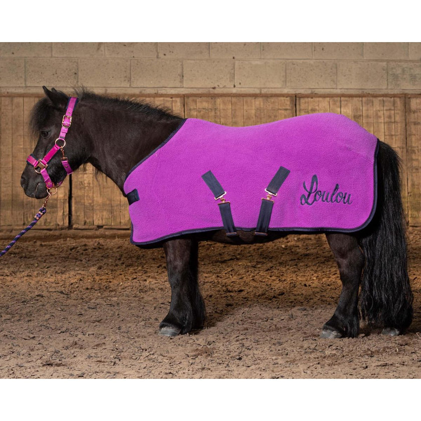 Harry's Horse Coperta in Pile Loulou Quinn Bright Violet