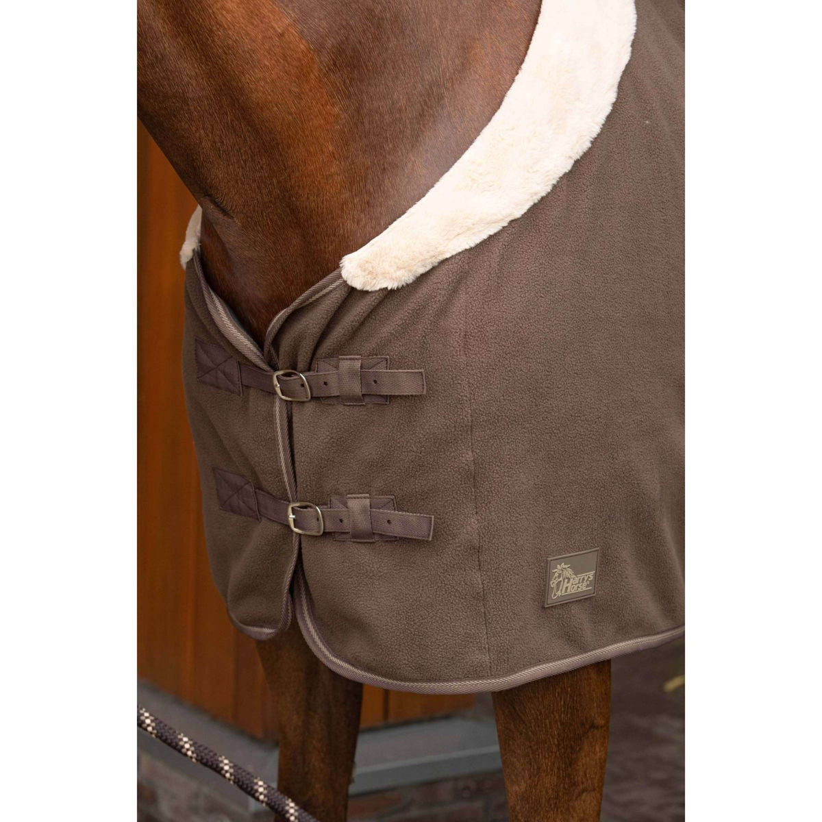 Harry's Horse Coperta in Pile Soft Bowie Stracciatella