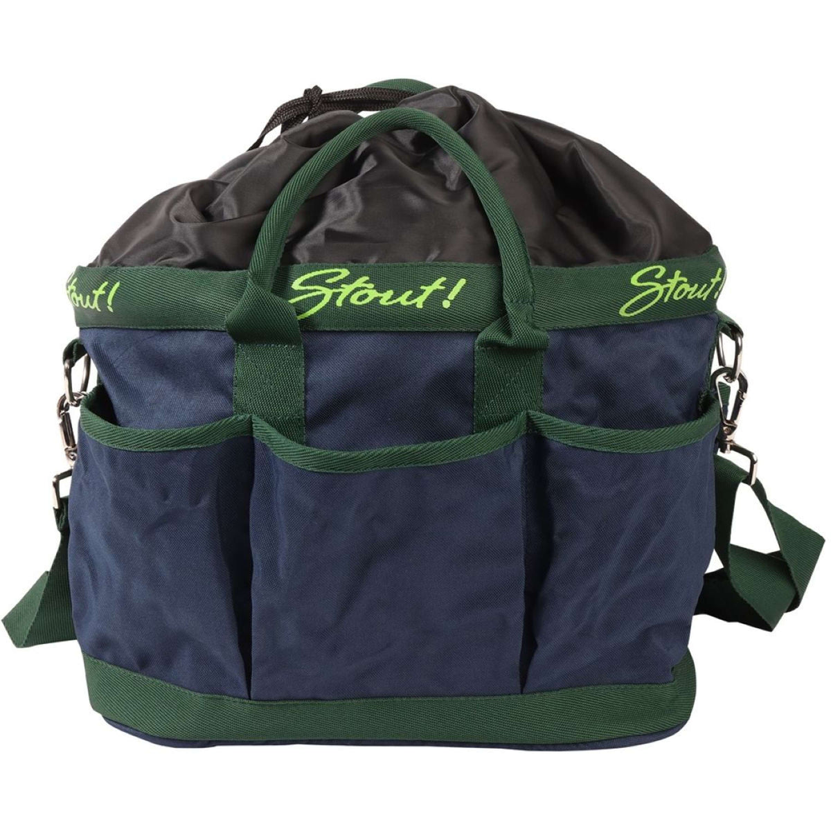 Harry's Horse Borsa per la Toelettatura STOUT! Lime Ripieno Navy