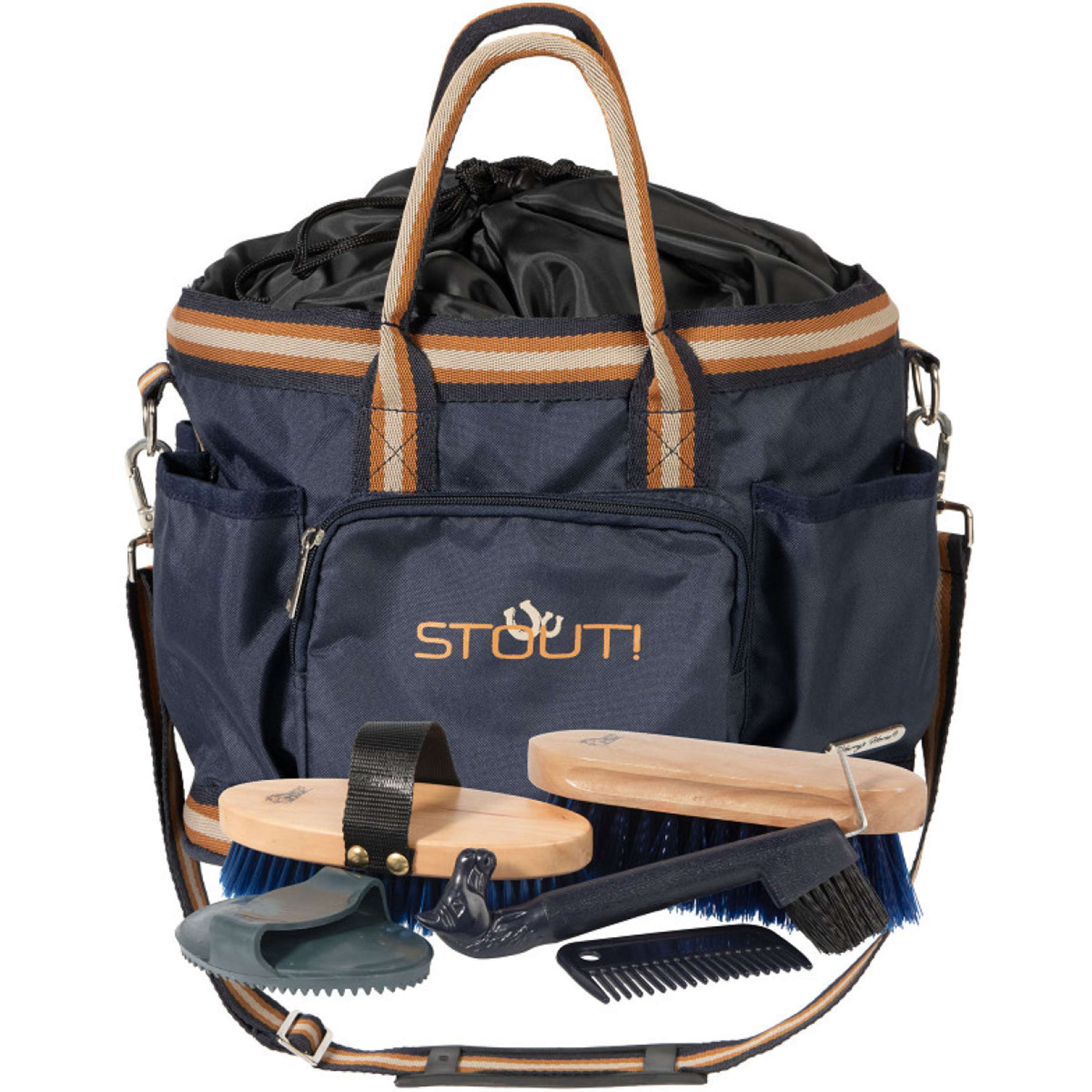Harry's Horse Borsa per la Toelettatura STOUT! Maverick Ripieno Total Eclipse