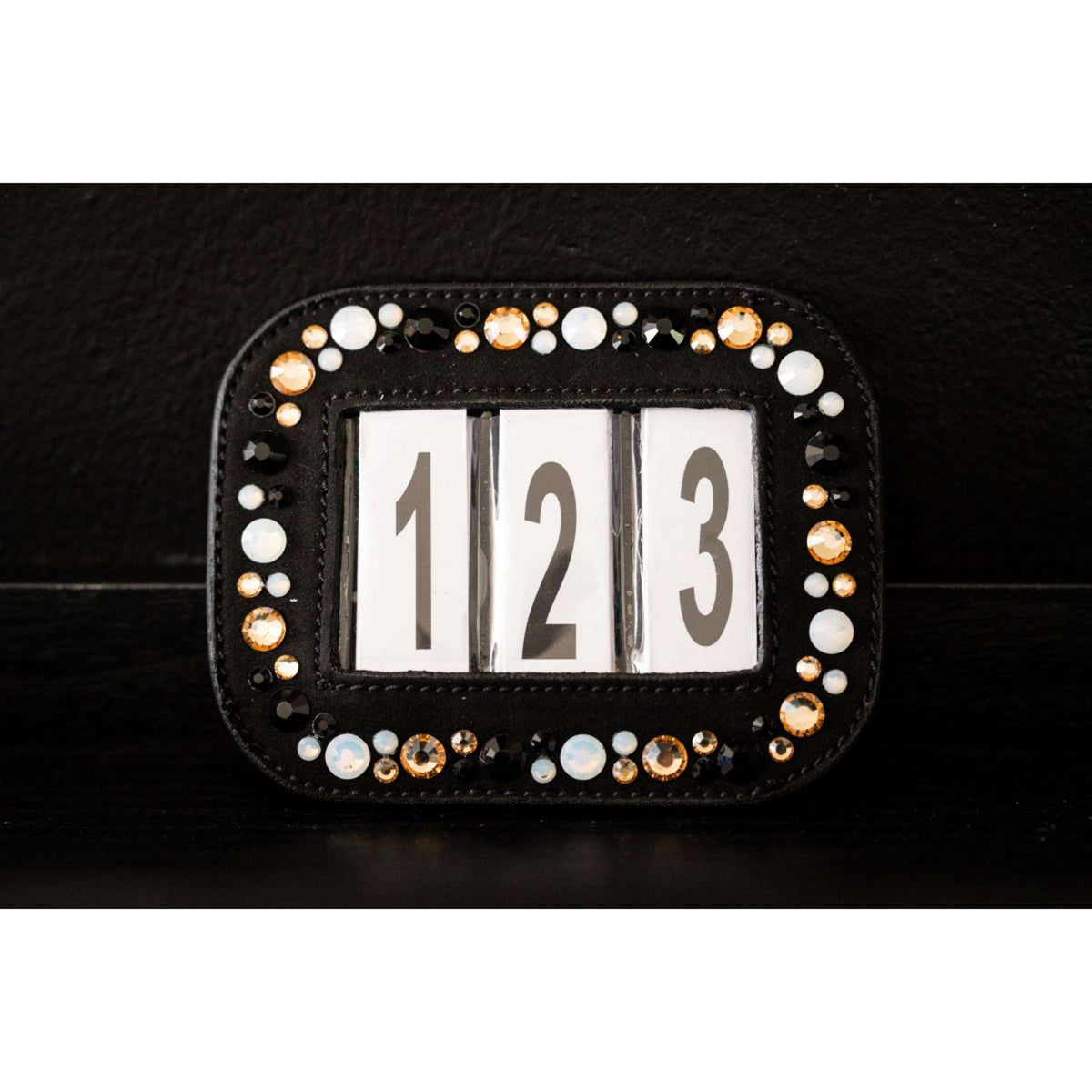 HB Ruitersport Numeri per testiera Showtime Shang-Hai Nero