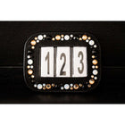 HB Ruitersport Numeri per testiera Showtime Shang-Hai Nero