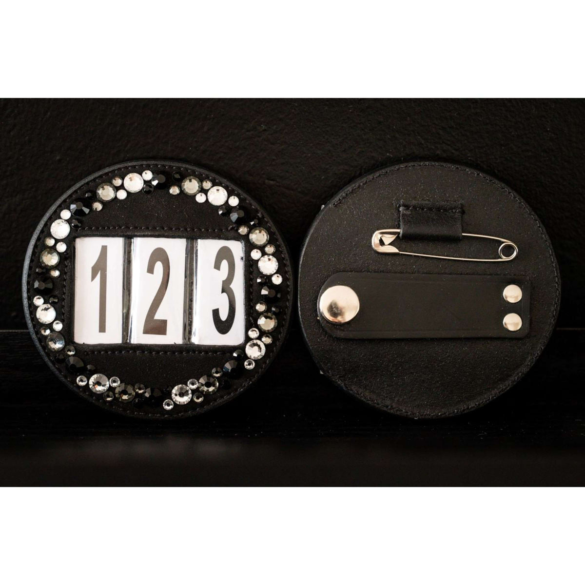 HB Ruitersport Numeri per testiera Showtime Dark Eagle Nero