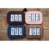 HB Ruitersport Numeri per testiera Showtime Glitter Navy