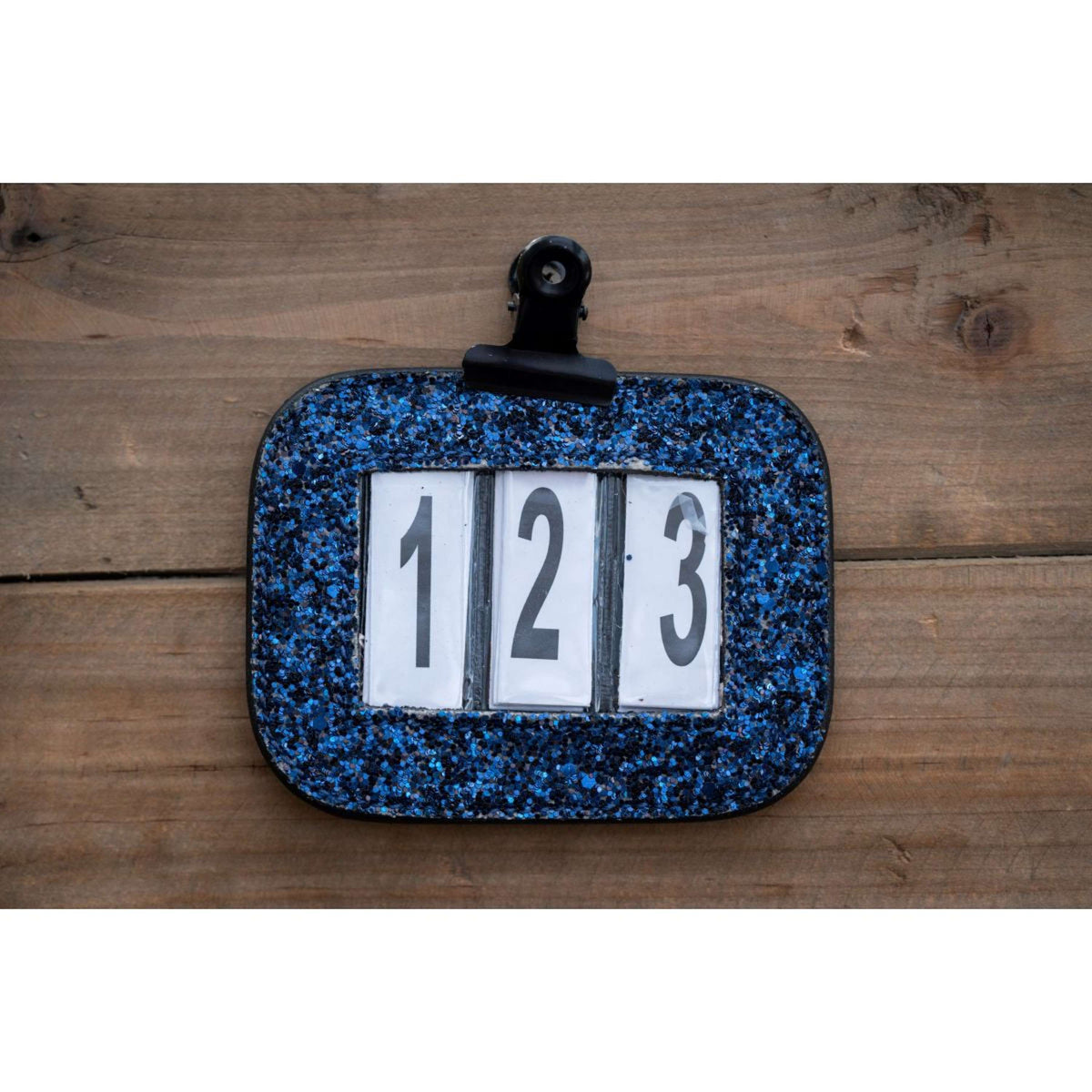 HB Ruitersport Numeri per testiera Showtime Glitter Navy