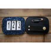 HB Ruitersport Numeri per testiera Showtime Glitter Navy