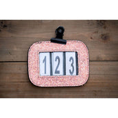HB Ruitersport Numeri per testiera Showtime Glitter Rosa