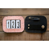 HB Ruitersport Numeri per testiera Showtime Glitter Rosa