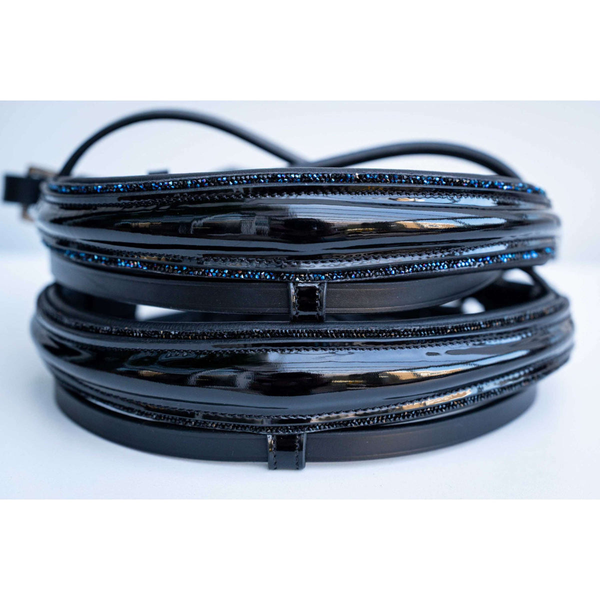 HB Capezzina Showtime Special Shape Glitter nero/blu scuro