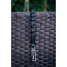 HB Corda di fissaggio Trailer/Stable Elastic Nero