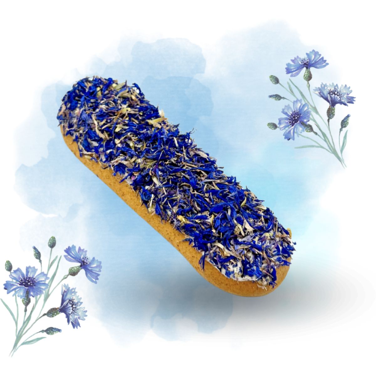 Candy Horse Biscotti Cornflower Eclair