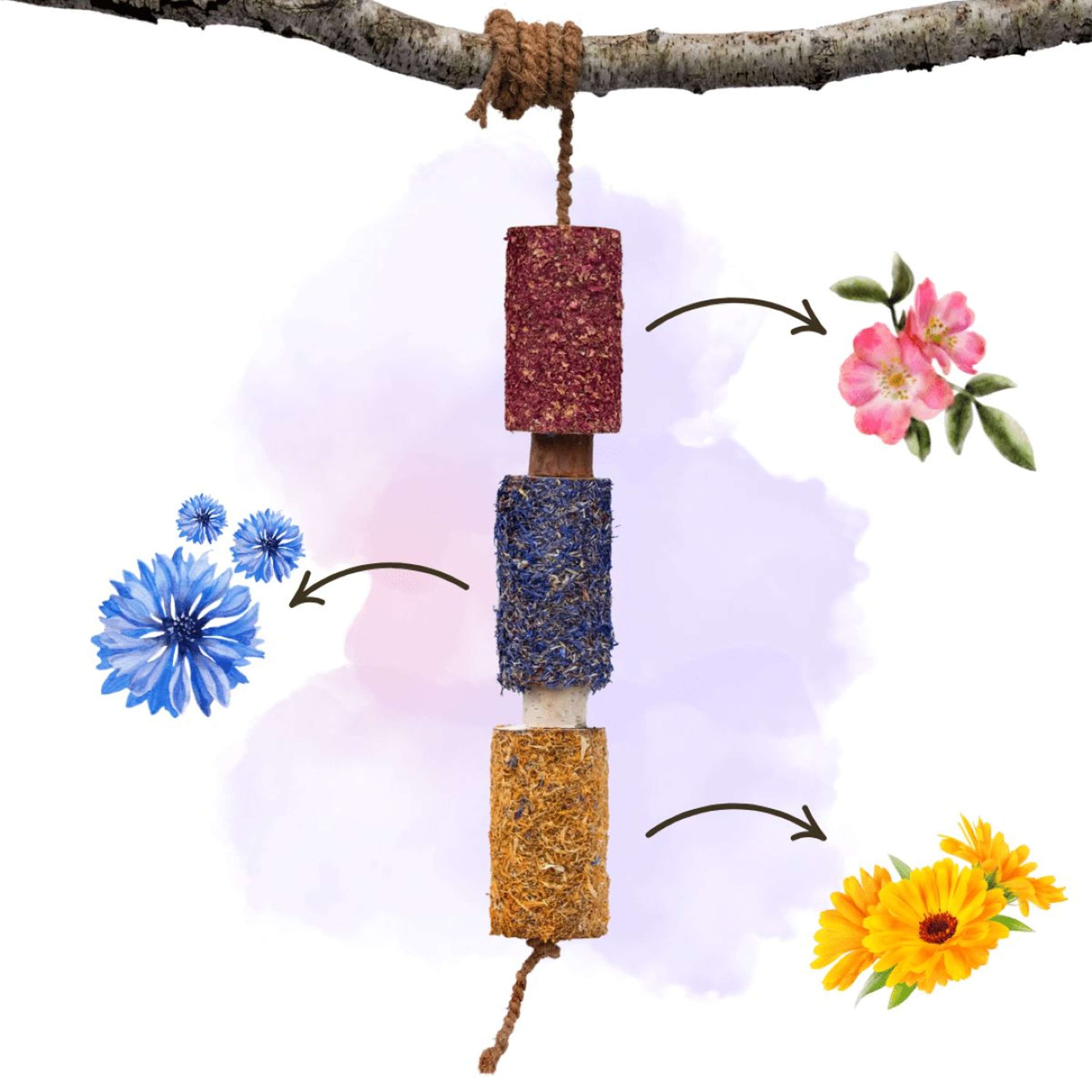 Herbie Giocattolo in legno a base di erbe Happiness