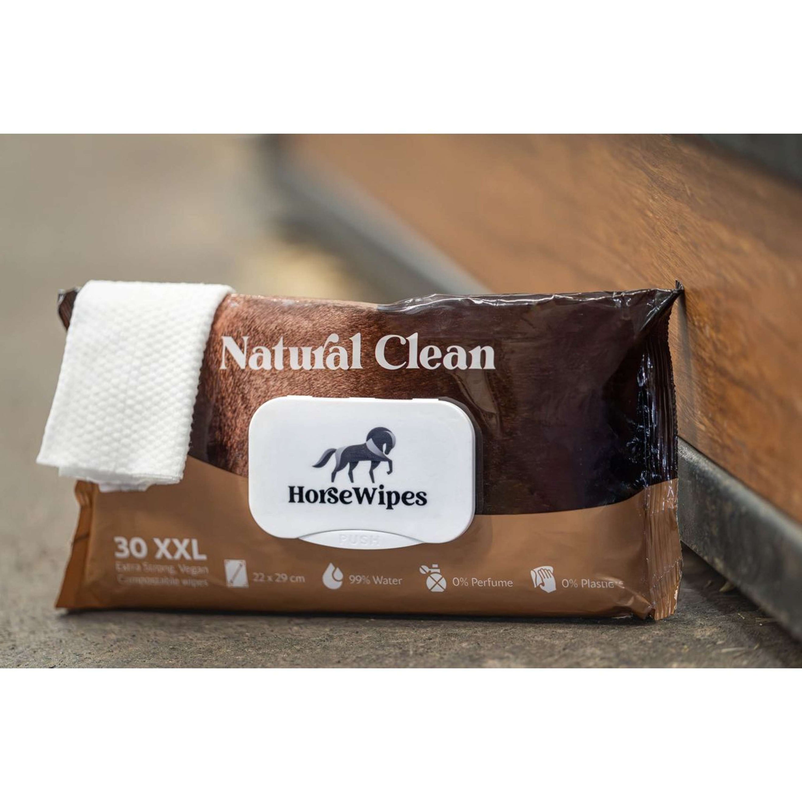 HB HorseWipes Natural Clean Bianco