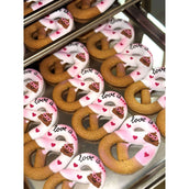 Candy Horse Love Biscotti Iced Pretzel