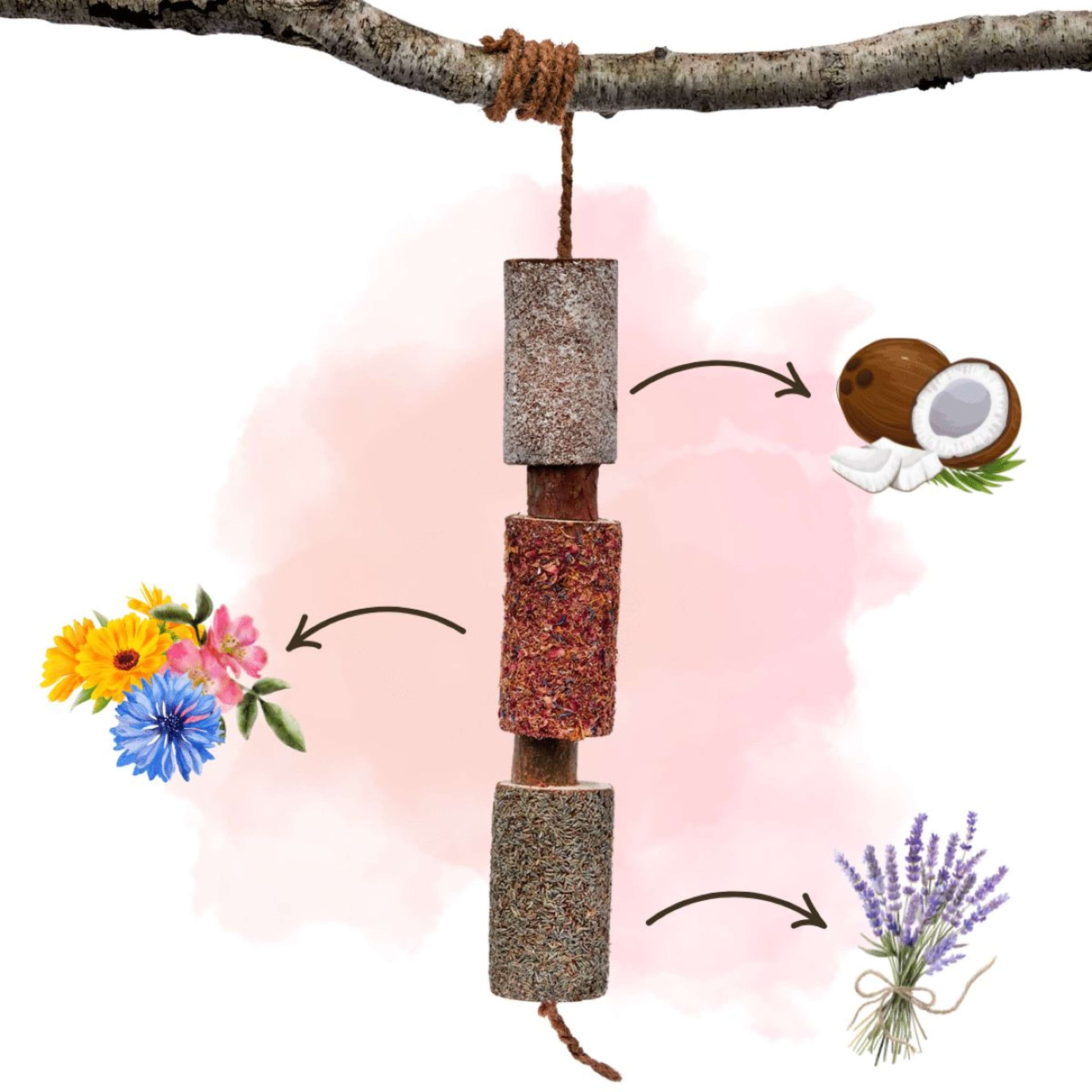 Herbie Giocattolo in legno a base di erbe Relax Herbie Giocattolo in legno a base di erbe Relax