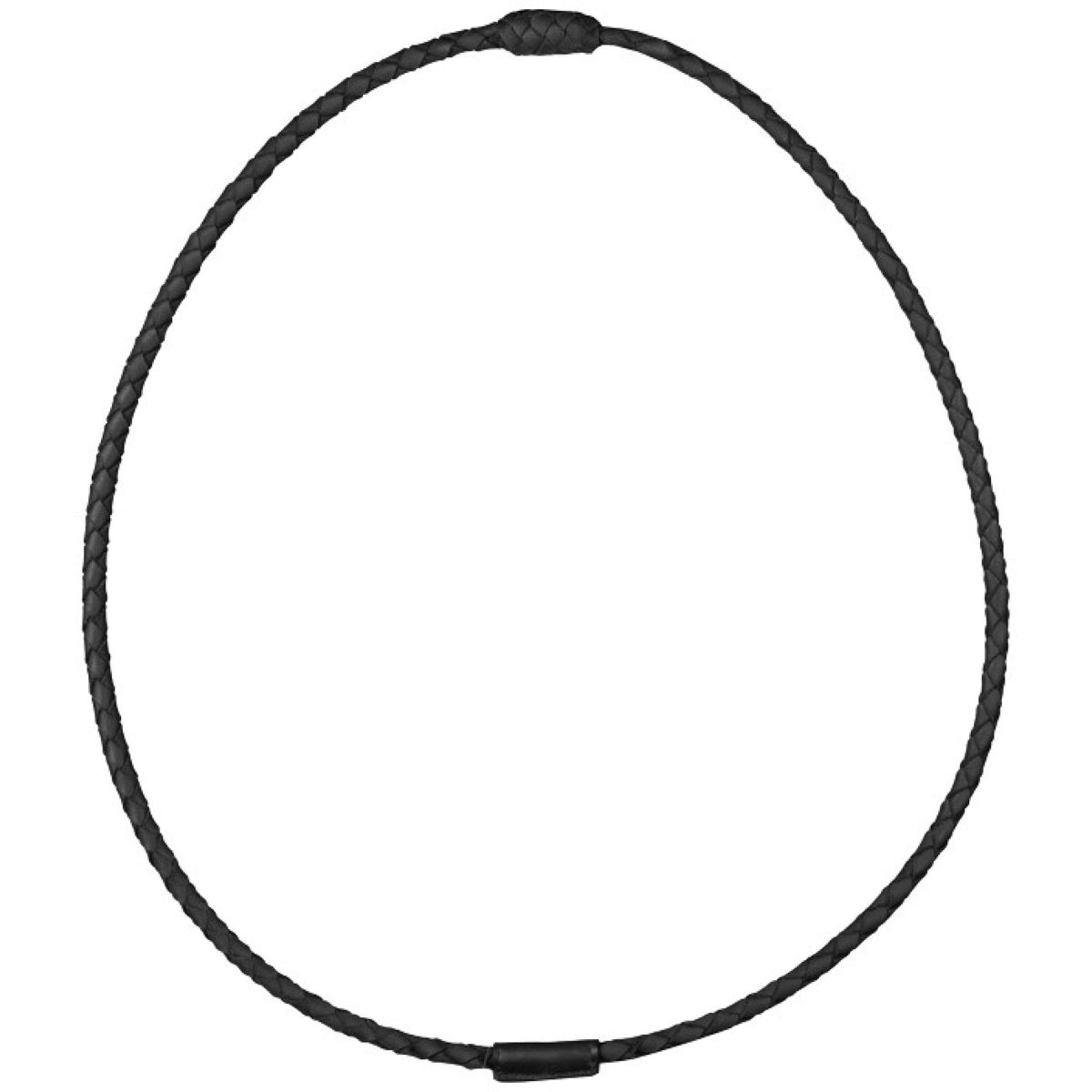 HORKA Corda da collo Leder Nero