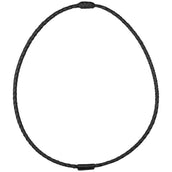 HORKA Corda da collo Leder Nero