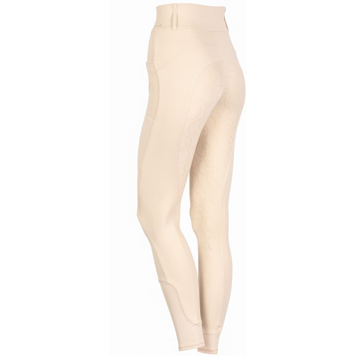 Harry's Horse Leggings da Equitazione Equitights EQS Ivory Full Grip Crema