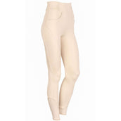 Harry's Horse Leggings da Equitazione Equitights EQS Ivory Full Grip Crema