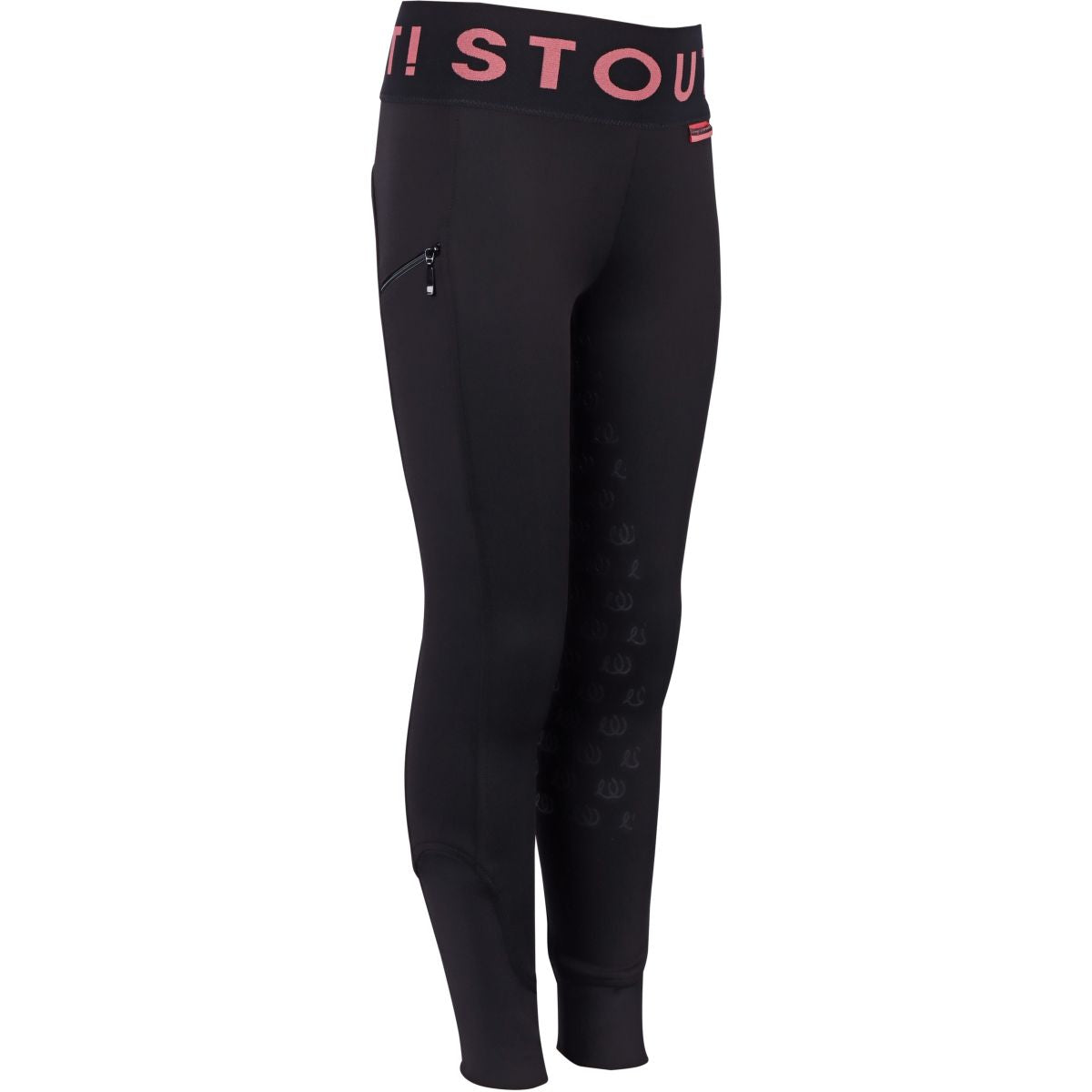 Harry's Horse Leggings da Equitazione STOUT! Coral Full Grip Nero