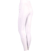 Harry's Horse Pantaloni da Equitazione Equitights EQS Silver Bianco