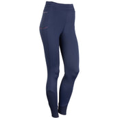Harry's Horse Leggings da Equitazione Equitights Denici Cavalli Purple Passion Full Grip Peacoat